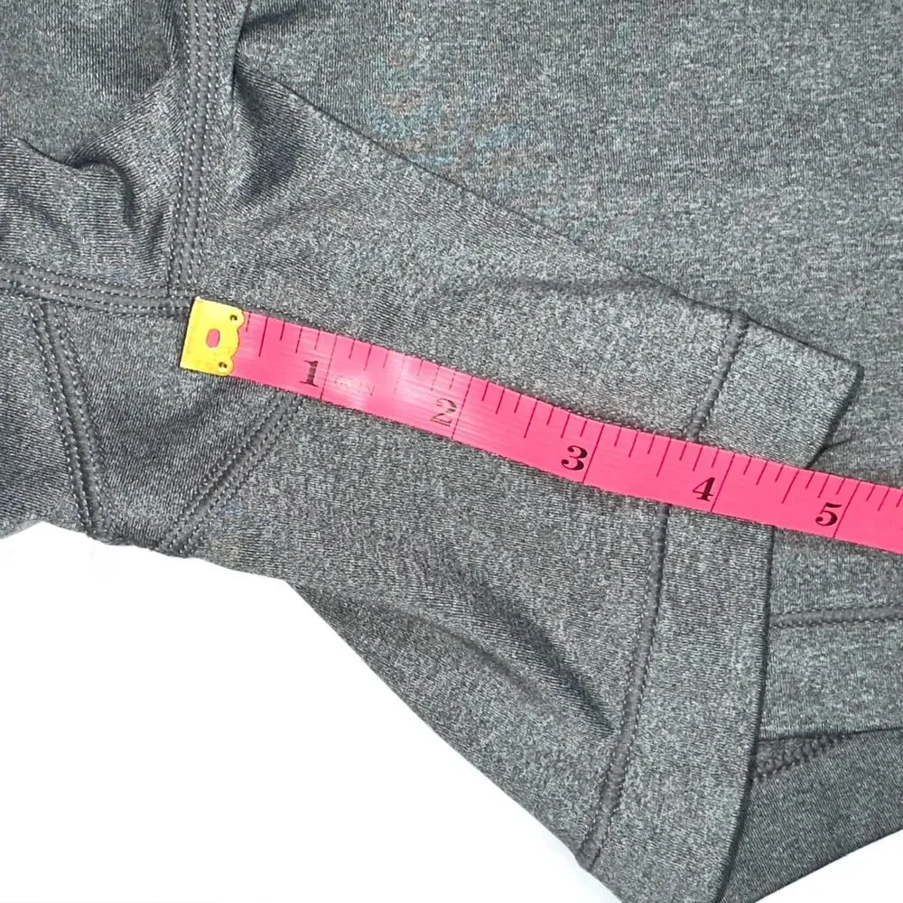 Nike Pro Bash Grey Black 4.5” Compression Spandex Shorts Size XS